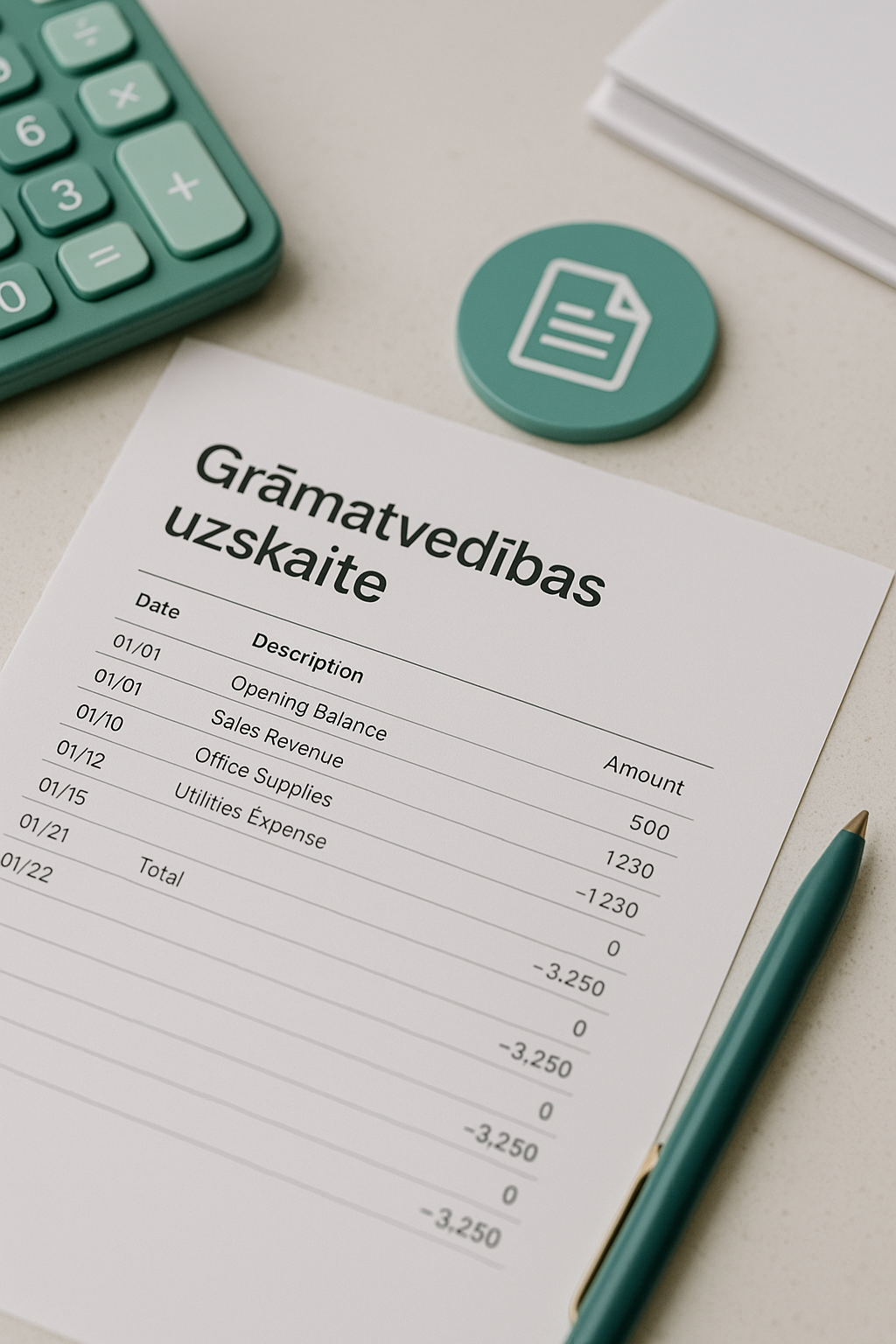 Grāmatvedības uzskaite